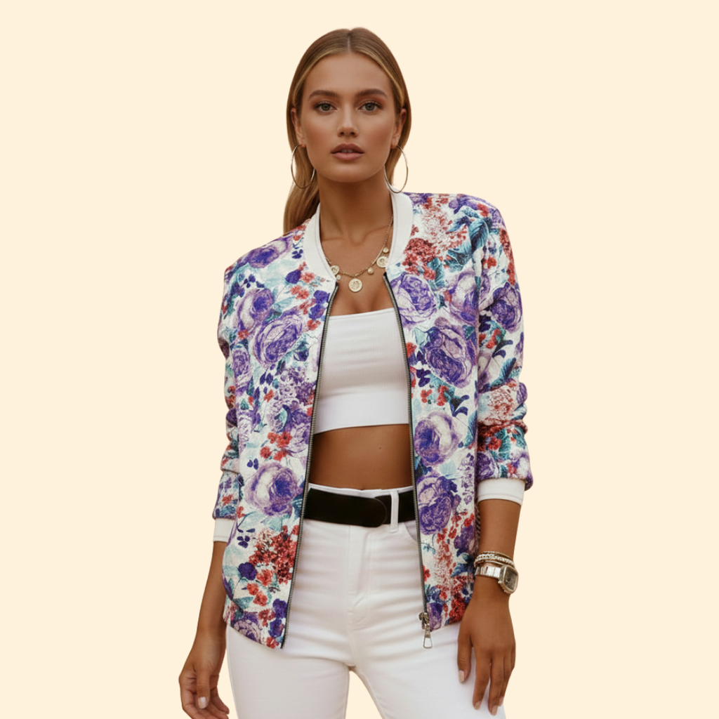 Women’s Bomber Jacket – Casual Wear, Stylish Layering
