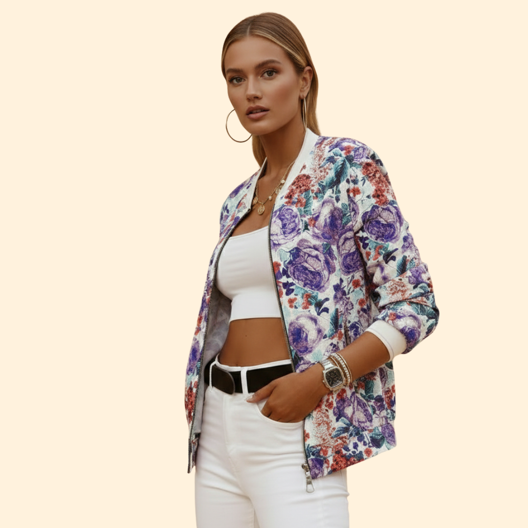 Women’s Bomber Jacket – Casual Wear, Stylish Layering