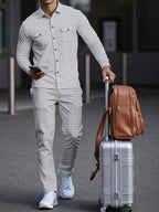 Completo casual a due pezzi – Abbigliamento quotidiano, stile rilassato