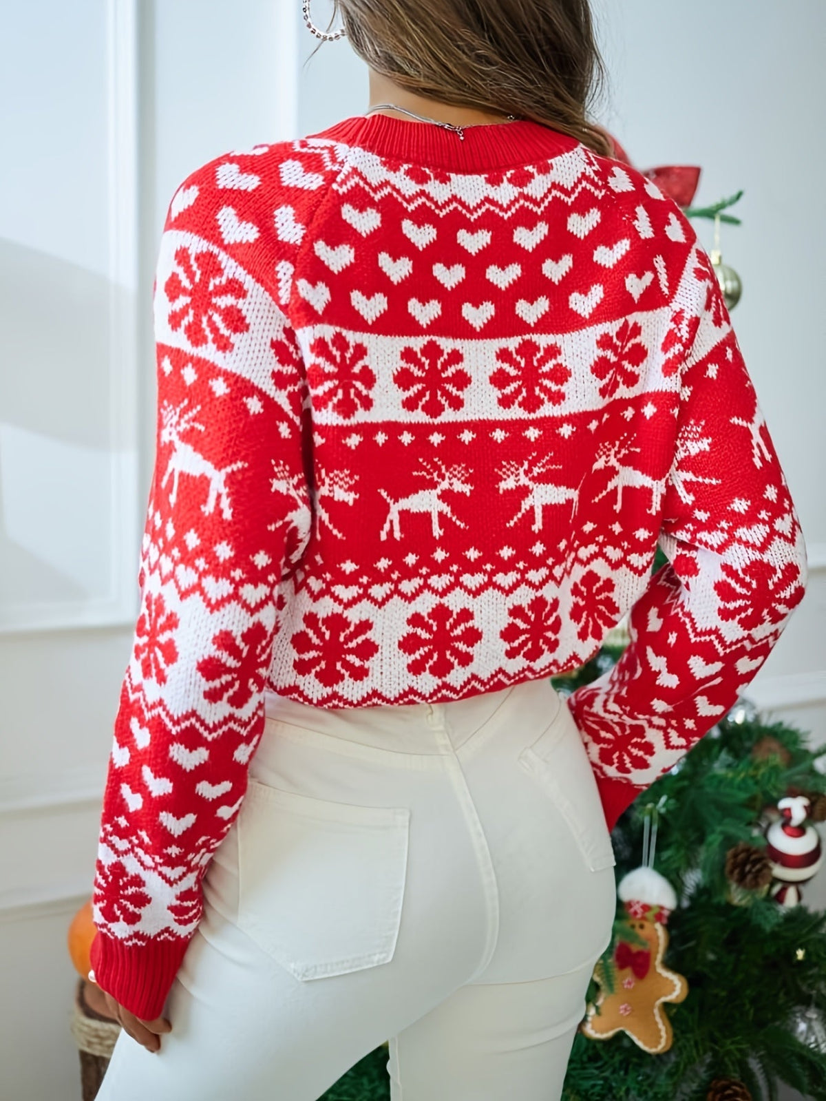 Maglione festivo Fair Isle – Stile natalizio, comfort avvolgente