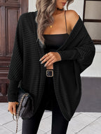 Cardigan aperto relaxed – Abbigliamento casual, a strati