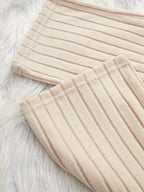 Ribbed Lounge Two-Piece Set – Relaxing, Home Wear