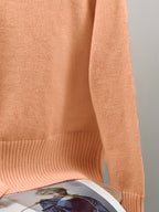 Cardigan con scollo a V e bottoni a cuore – Abbigliamento casual, a strati