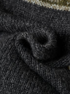 Cardigan con bottoni a fantasia – Abbigliamento casual, a strati