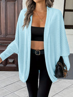 Cardigan aperto relaxed – Abbigliamento casual, a strati
