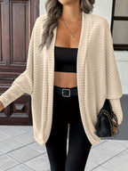 Cardigan aperto relaxed – Abbigliamento casual, a strati