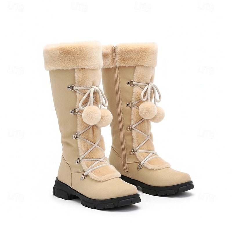 Cozy Lace-Up Winter Boots for Women | Insulated Warmth and Comfort - Satinni