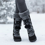 Cozy Lace-Up Winter Boots for Women | Insulated Warmth and Comfort - Satinni