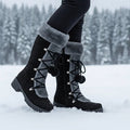 Cozy Lace-Up Winter Boots for Women | Insulated Warmth and Comfort - Satinni