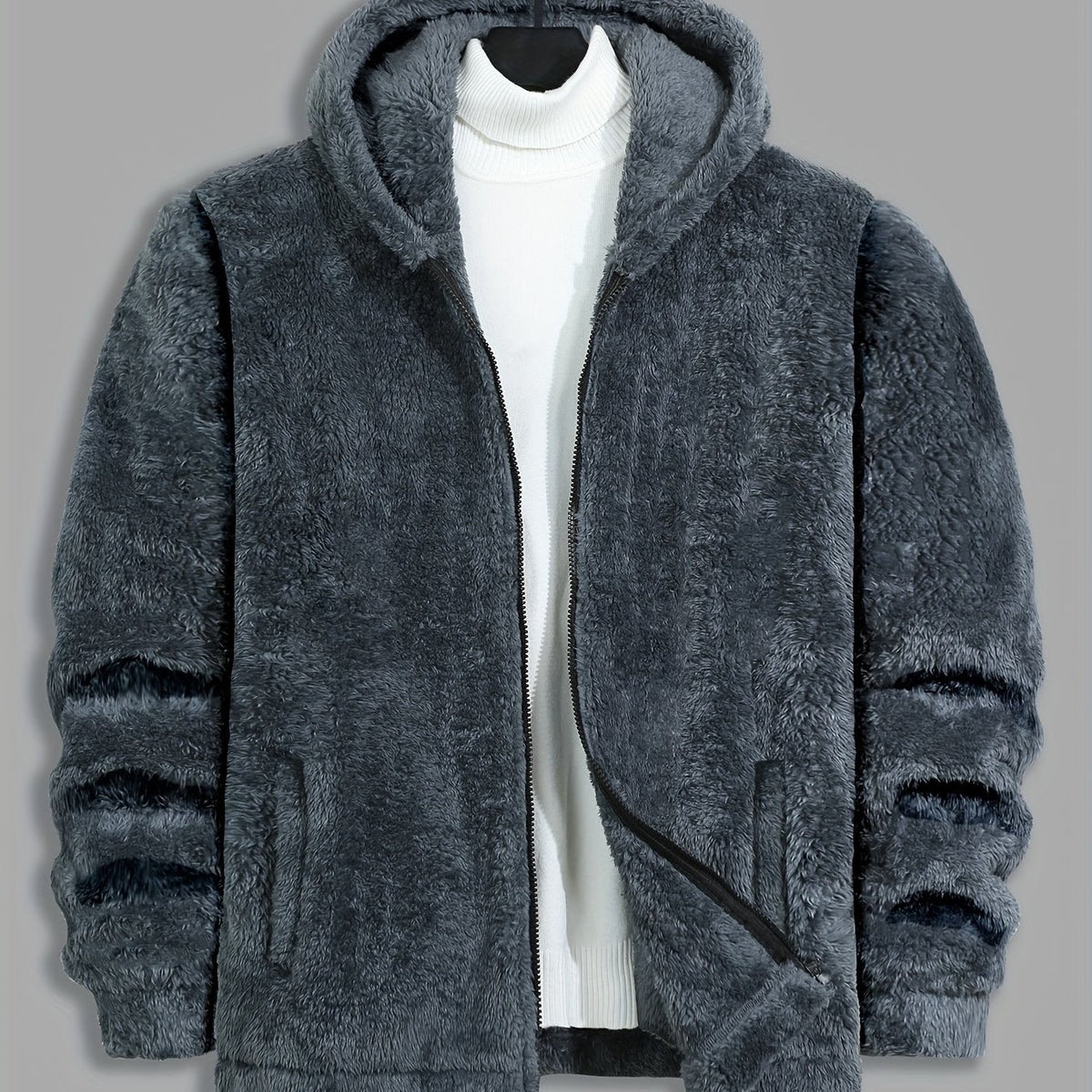Giacca con zip e cappuccio – Abbigliamento casual, comfort quotidiano