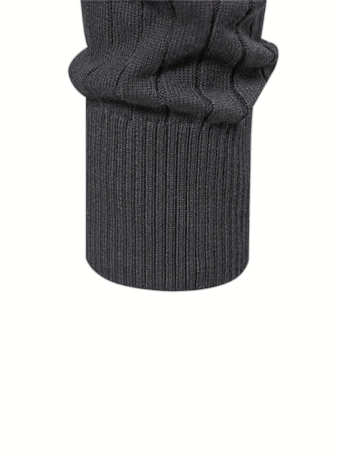Maglione a collo alto con mezza zip – Abbigliamento casual, stile da ufficio