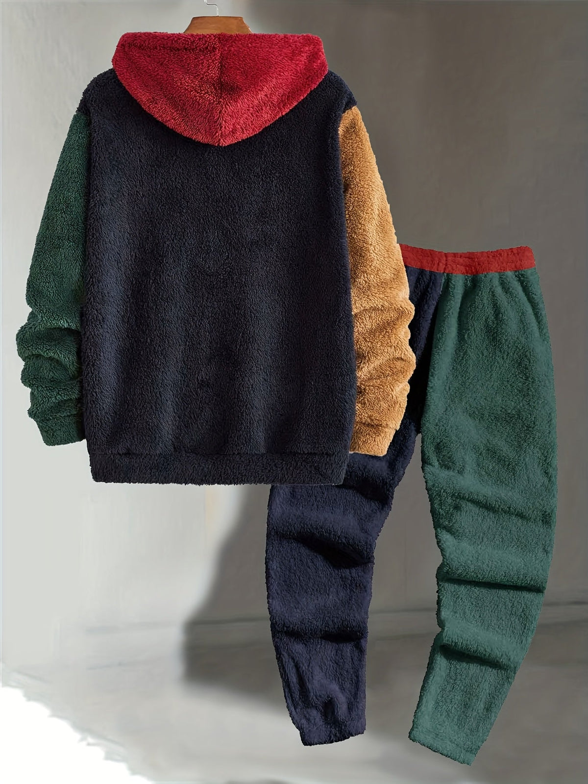 Set due pezzi color-block accogliente – Abbigliamento casual, stile confortevole