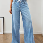 Pantaloni a gamba larga rilassati – Abbigliamento casual, comfort quotidiano