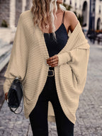 Cardigan aperto relaxed – Abbigliamento casual, a strati