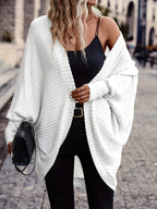 Cardigan aperto relaxed – Abbigliamento casual, a strati