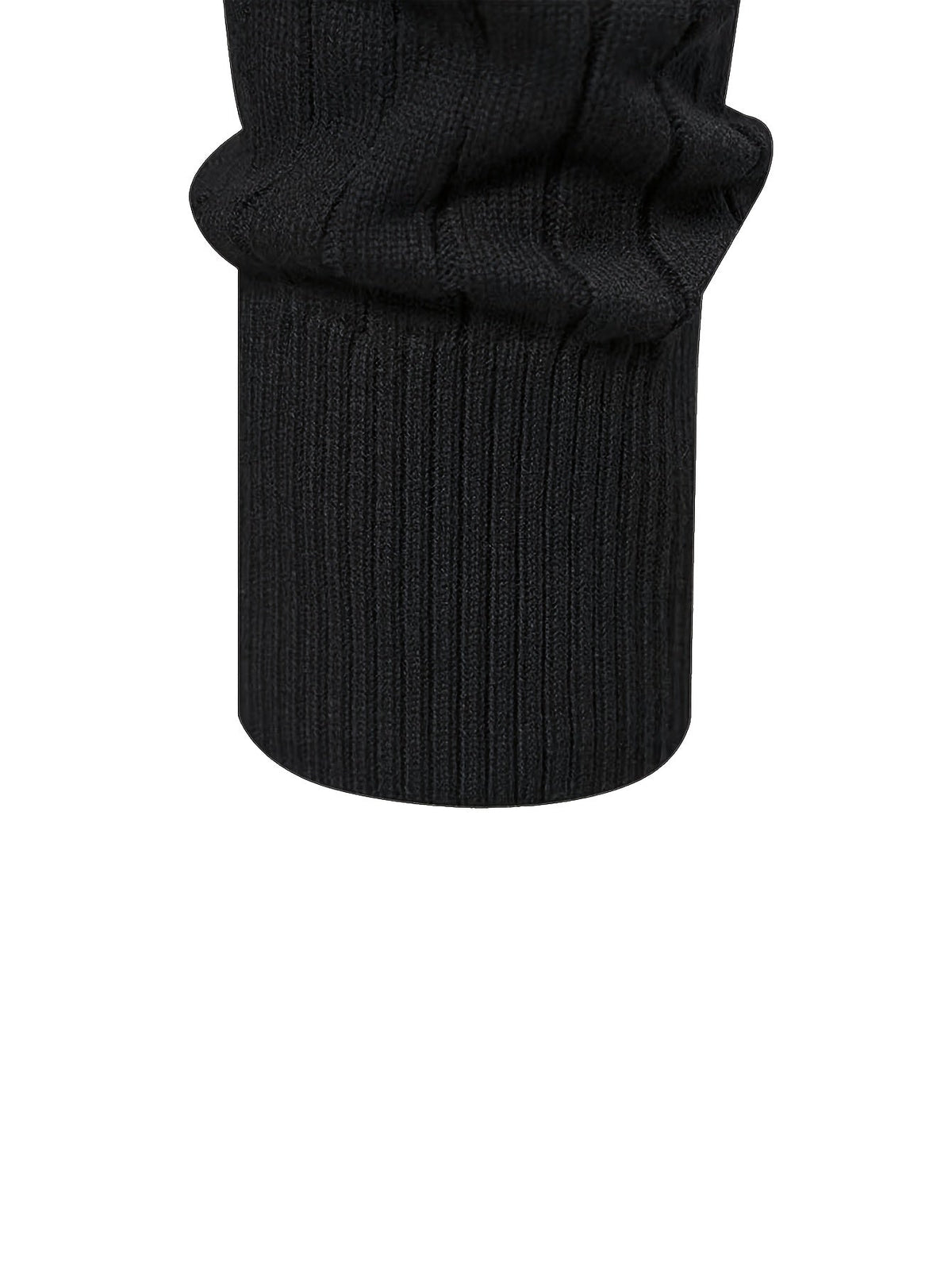 Maglione a collo alto con mezza zip – Abbigliamento casual, stile da ufficio