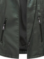 Sleek Moto Jacket – Casual Wear, Stylish Layering