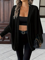 Cardigan aperto relaxed – Abbigliamento casual, a strati