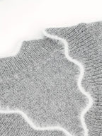 V-Neck Colorblock Sweater – Casual Wear, Stylish Layering