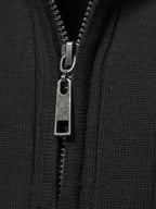 Maglione a collo alto con mezza zip – Abbigliamento casual, stile da ufficio