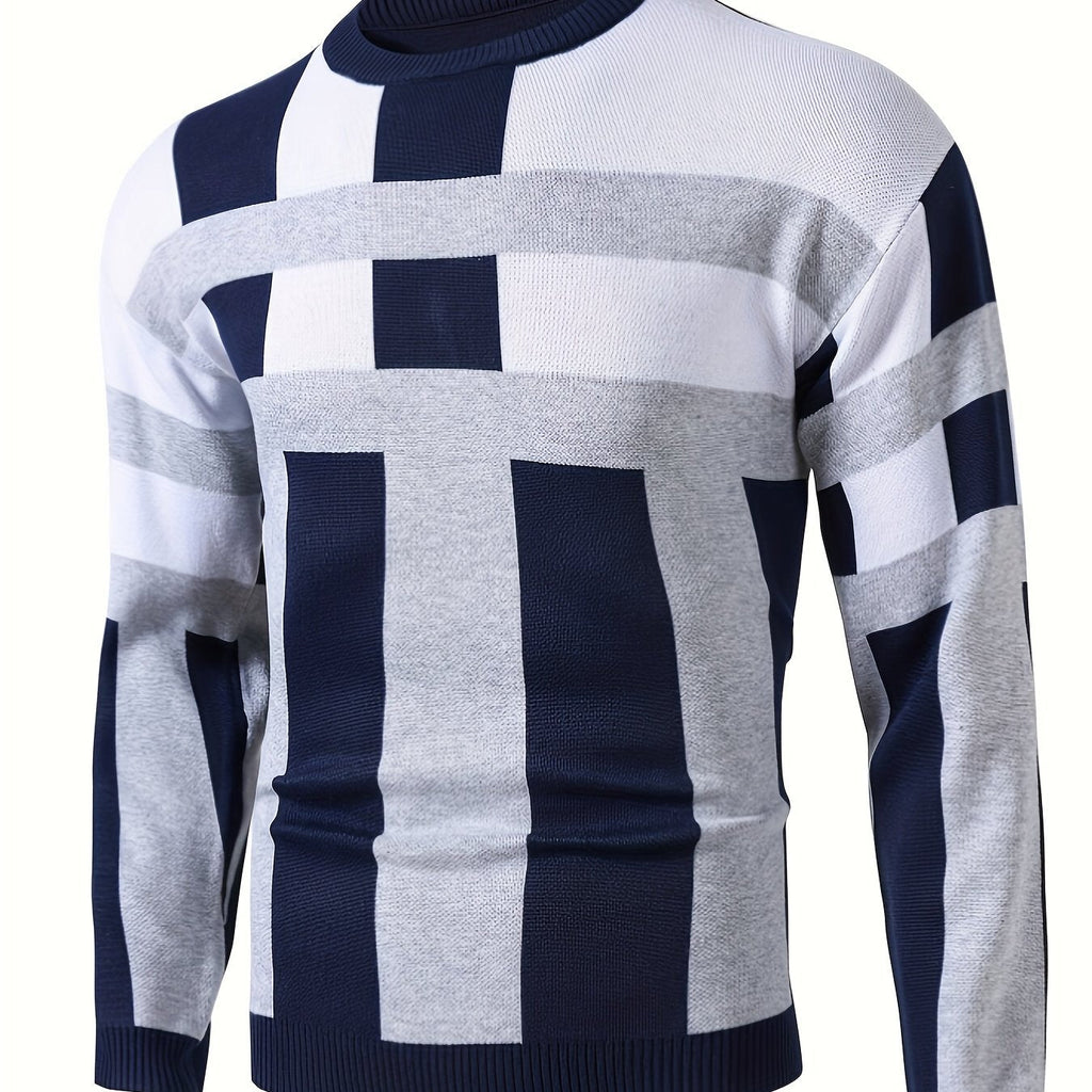 Maglione Modern Colorblock – Abbigliamento casual, stratificazione elegante