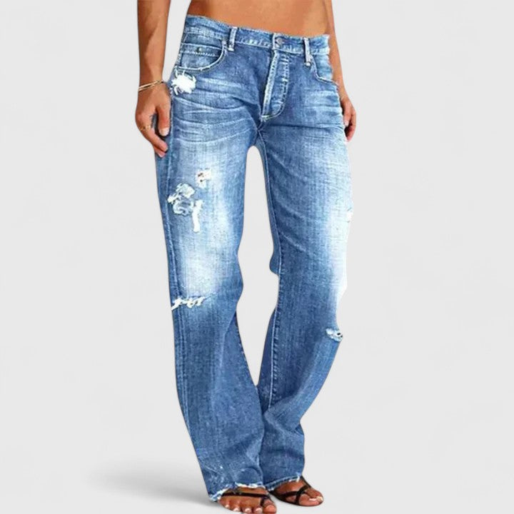 Jeans a gamba larga Rugged – Abbigliamento casual, stile quotidiano