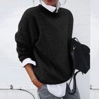 Loose Fit Cashmere Sweater for Women - Soft, Comfortable Knitwear for Everyday Wear - Satinni