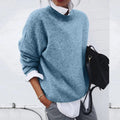 Loose Fit Cashmere Sweater for Women - Soft, Comfortable Knitwear for Everyday Wear - Satinni