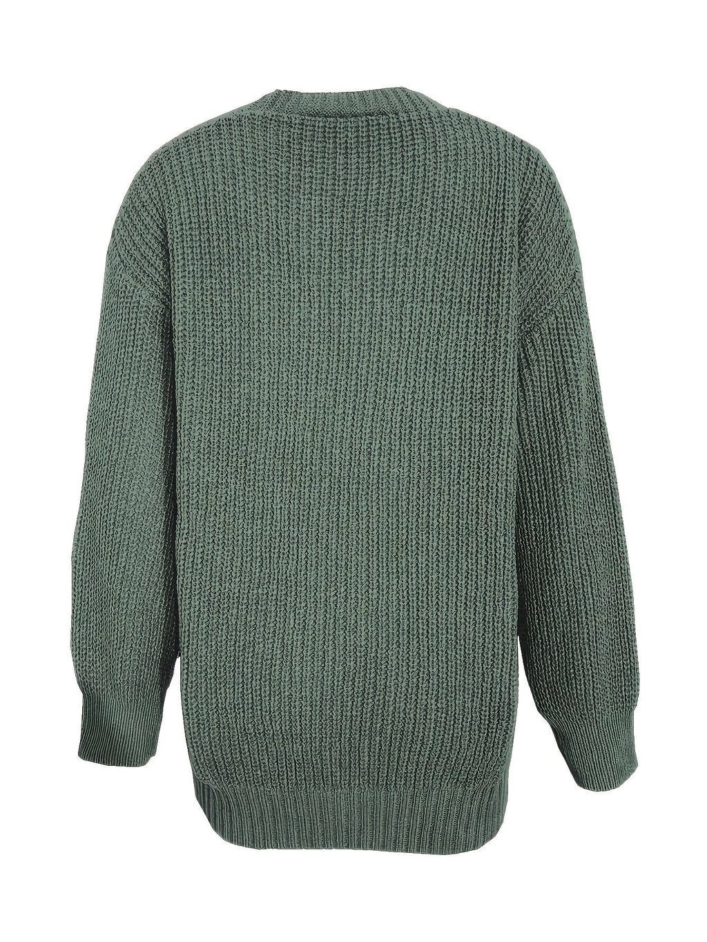 Relaxed Button-Front Cardigan in Soft Knit for Casual Wear - Satinni