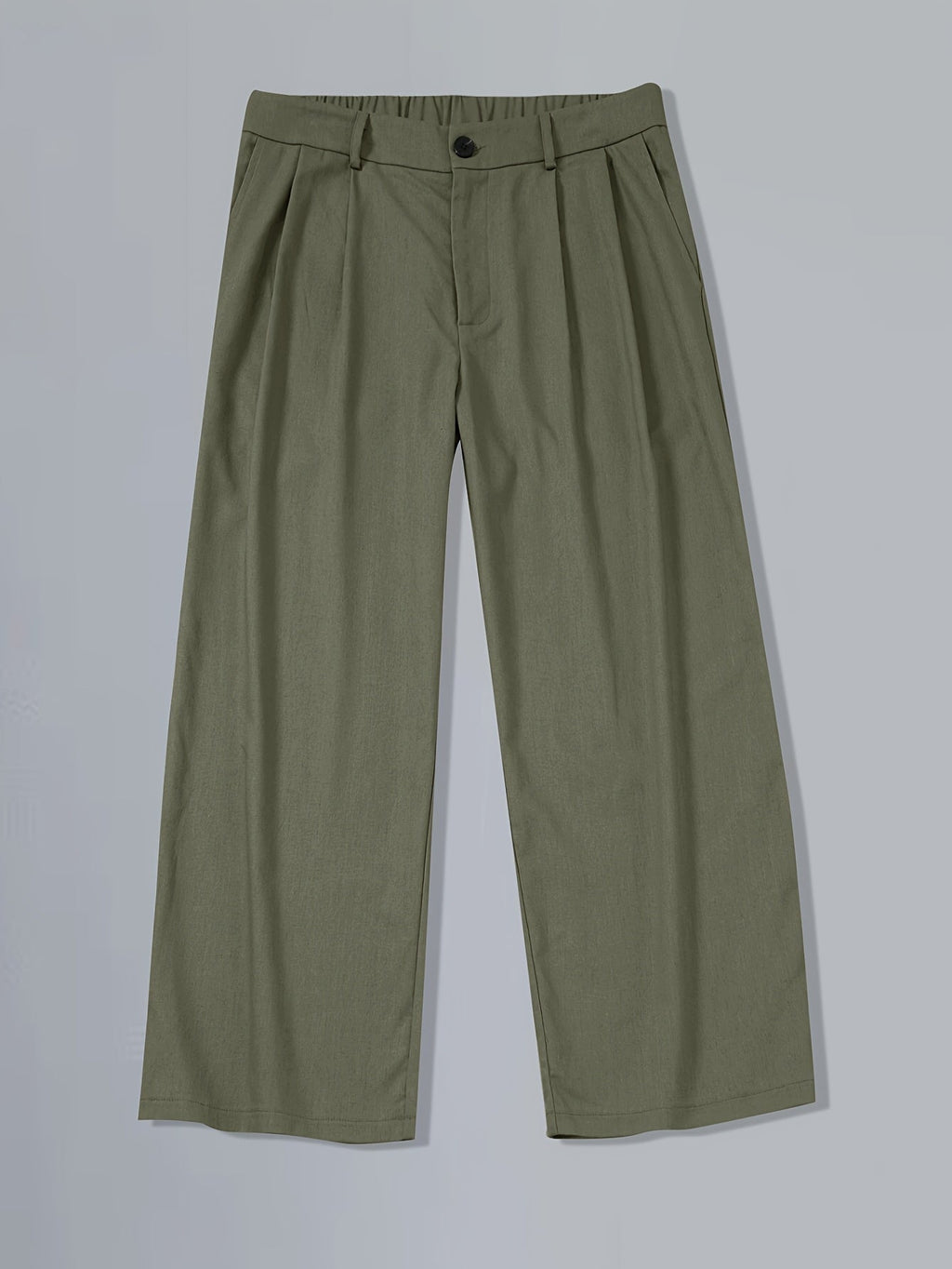 Relaxed Tailored Trousers for Men | Comfortable Fit | Casual or Office Wear - Satinni