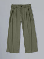 Relaxed Tailored Trousers for Men | Comfortable Fit | Casual or Office Wear - Satinni