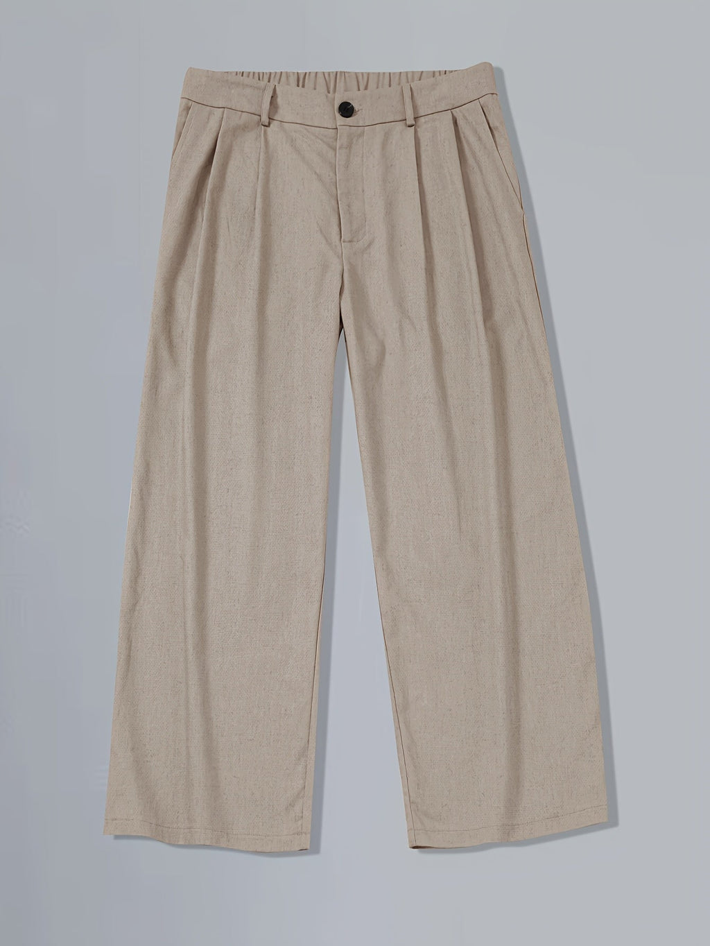 Relaxed Tailored Trousers for Men | Comfortable Fit | Casual or Office Wear - Satinni