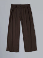Relaxed Tailored Trousers for Men | Comfortable Fit | Casual or Office Wear - Satinni