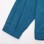 Ribbed Textured Jacket for Men | Casual Outerwear in Soft Fabric - Satinni