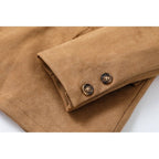 Soft Stand-Collar Jacket for Men | Comfortable Casual Outerwear in Versatile Colors - Satinnis