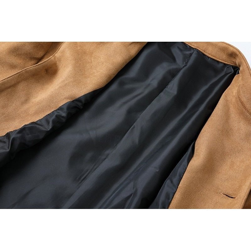 Soft Stand-Collar Jacket for Men | Comfortable Casual Outerwear in Versatile Colors - Satinnis