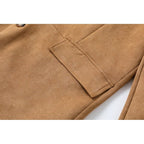 Soft Stand-Collar Jacket for Men | Comfortable Casual Outerwear in Versatile Colors - Satinnis
