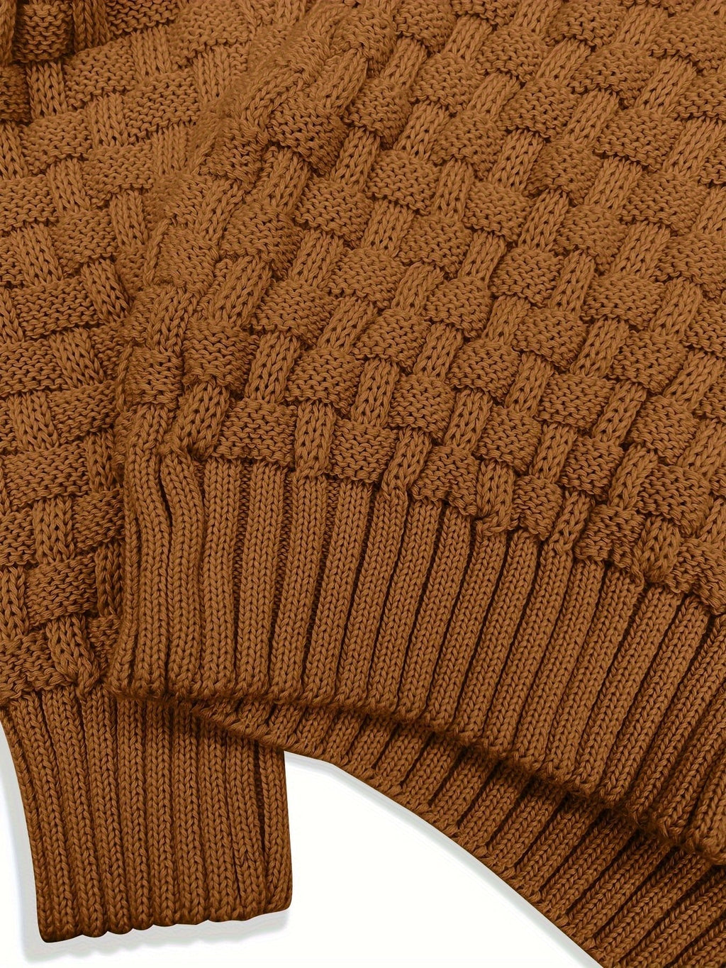 Textured Shawl-Collar Sweater for Men | Cozy Knitwear for Casual Wear - Satinni